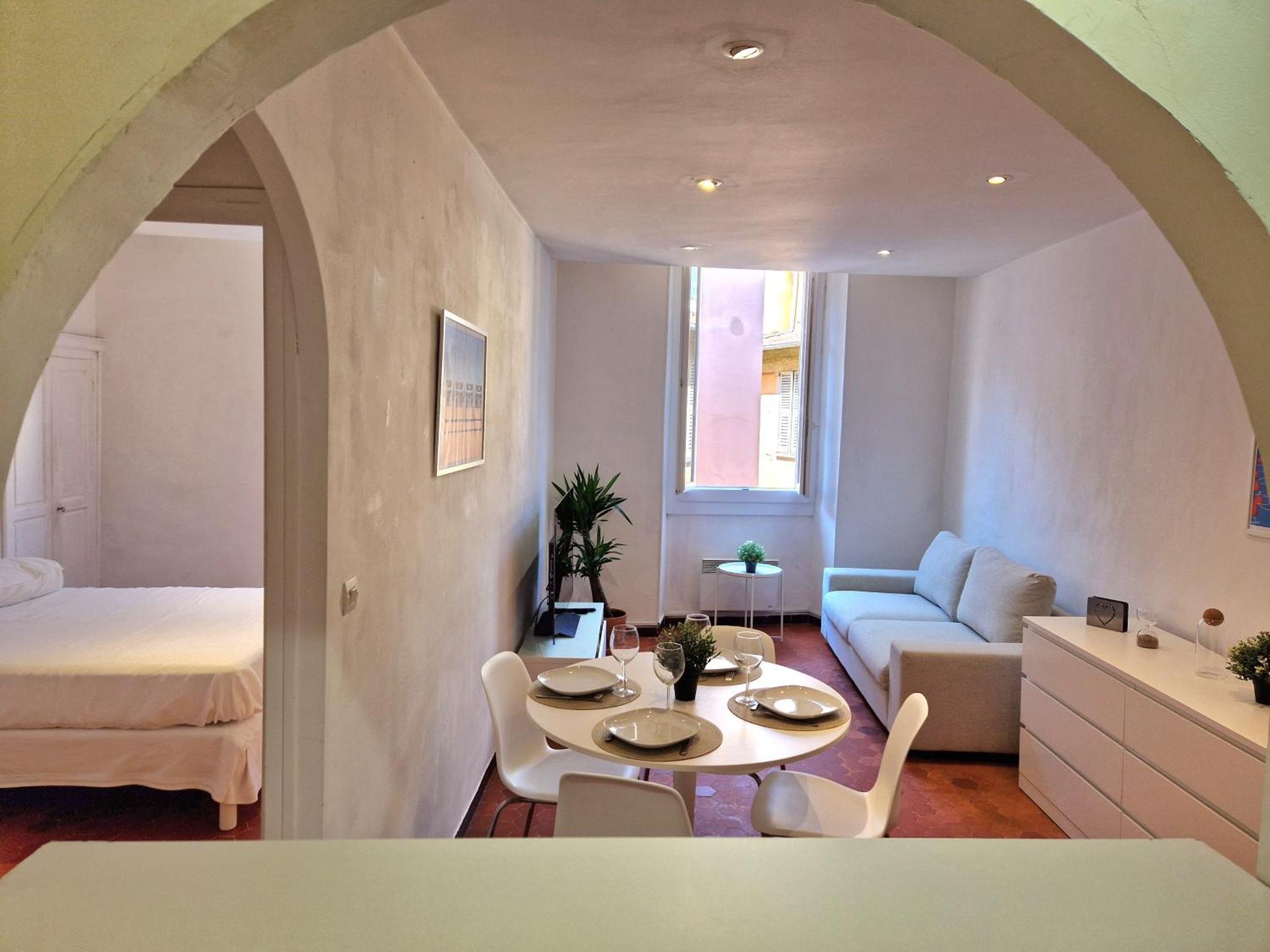 Sublime Appartement 4P Classe Dans Le Vieux-Nice Extérieur photo